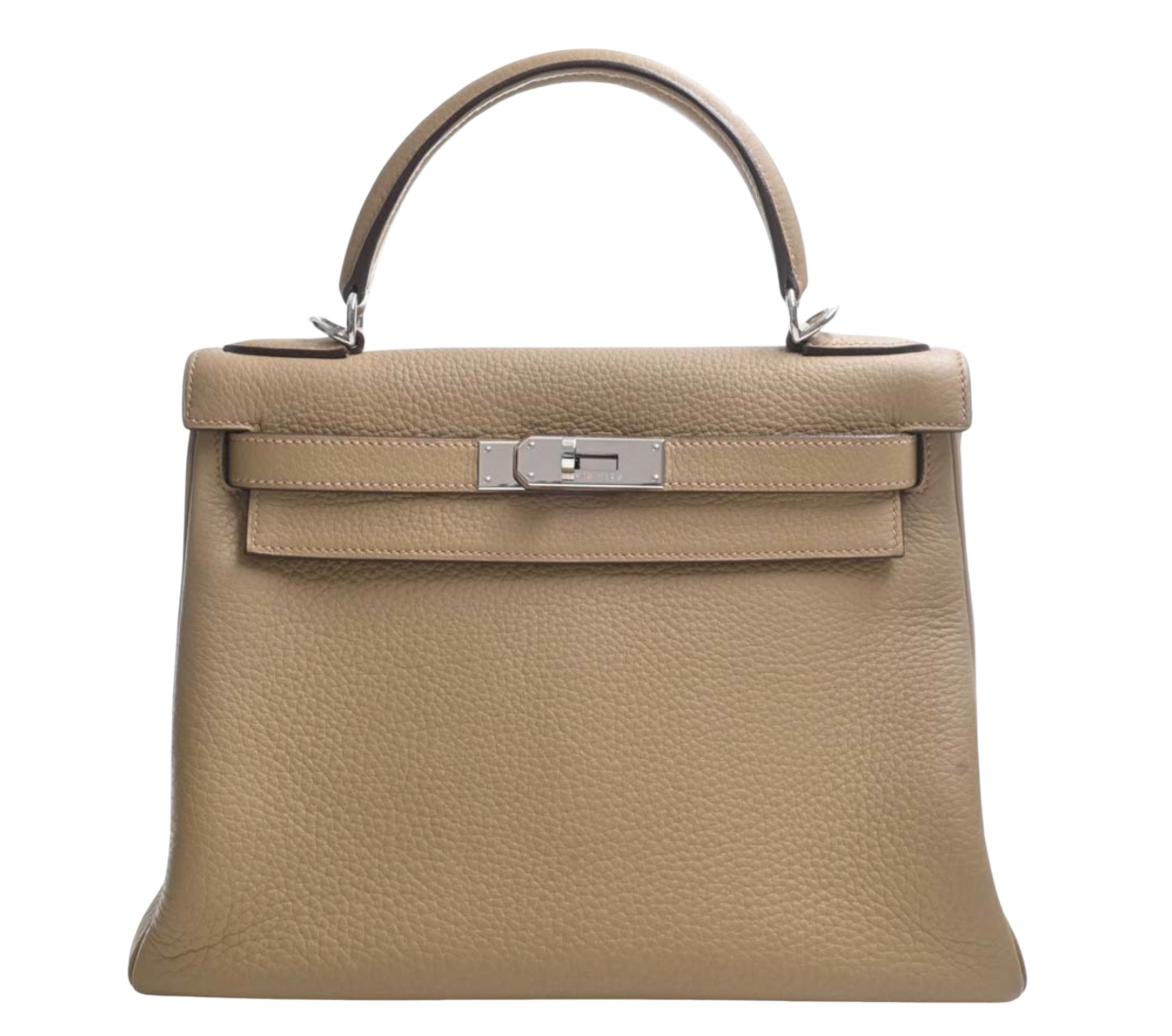 Hermes Kelly 28 in Beige colour with accessories