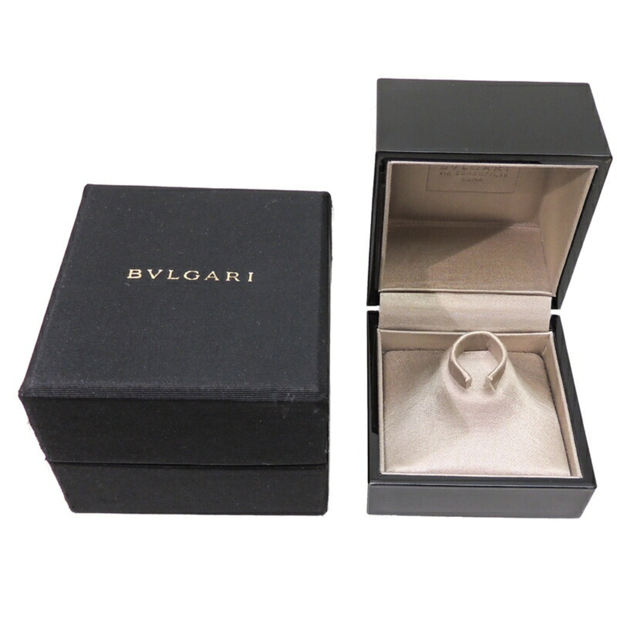 Bulgari Incontro d'amore platinum engagement ring with a box and documents