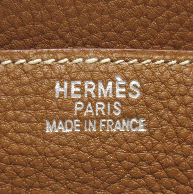 Hermés Birkin 35cm Cuero Togo dorado con herrajes de paladio 