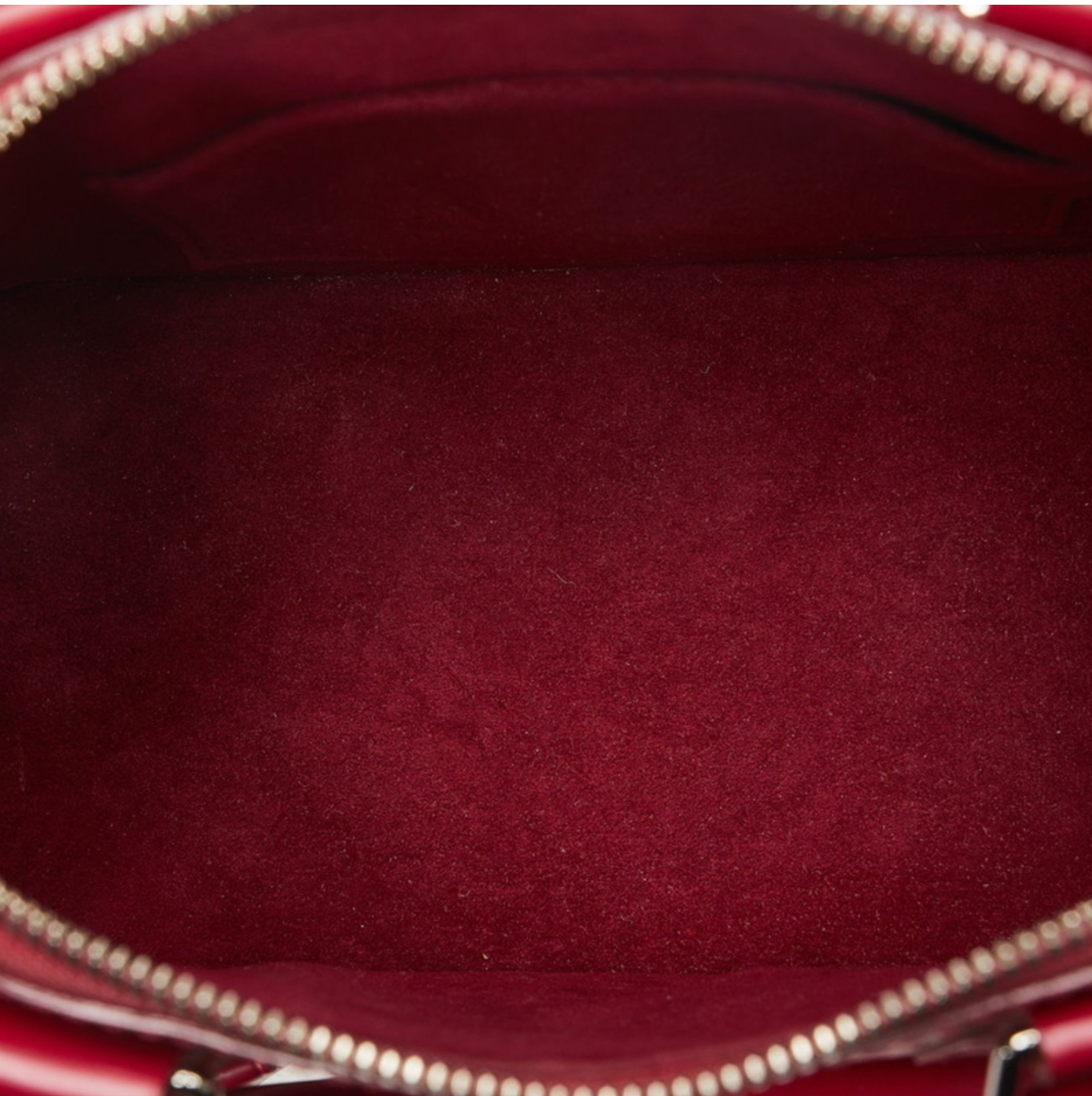 Bolso de cuero Red Louis Vuitton Alma BB Epi