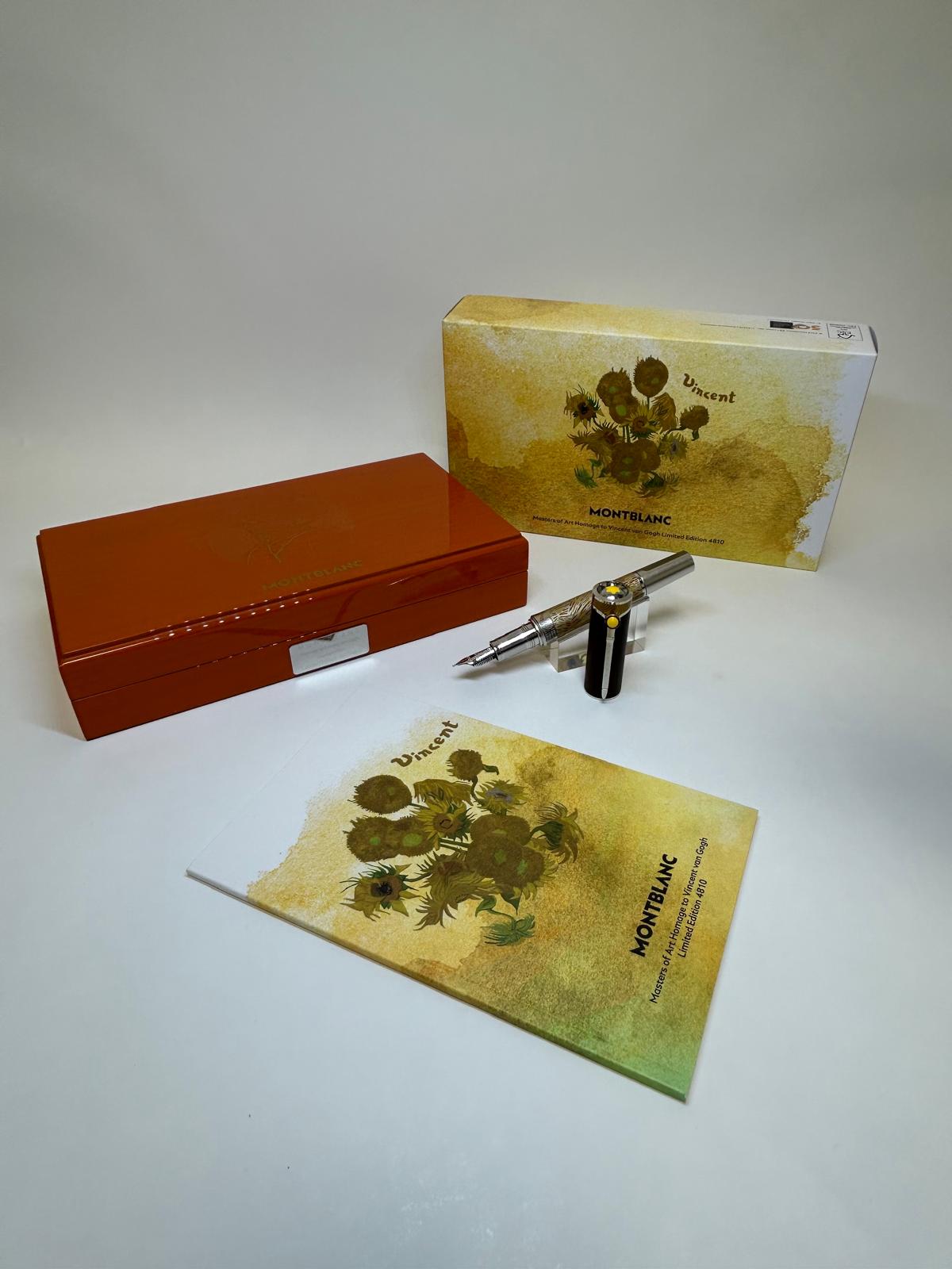 Full set Montblanc Masters of Art Homage to Vincent van Gogh Limited Edition 4810 Fountain pen