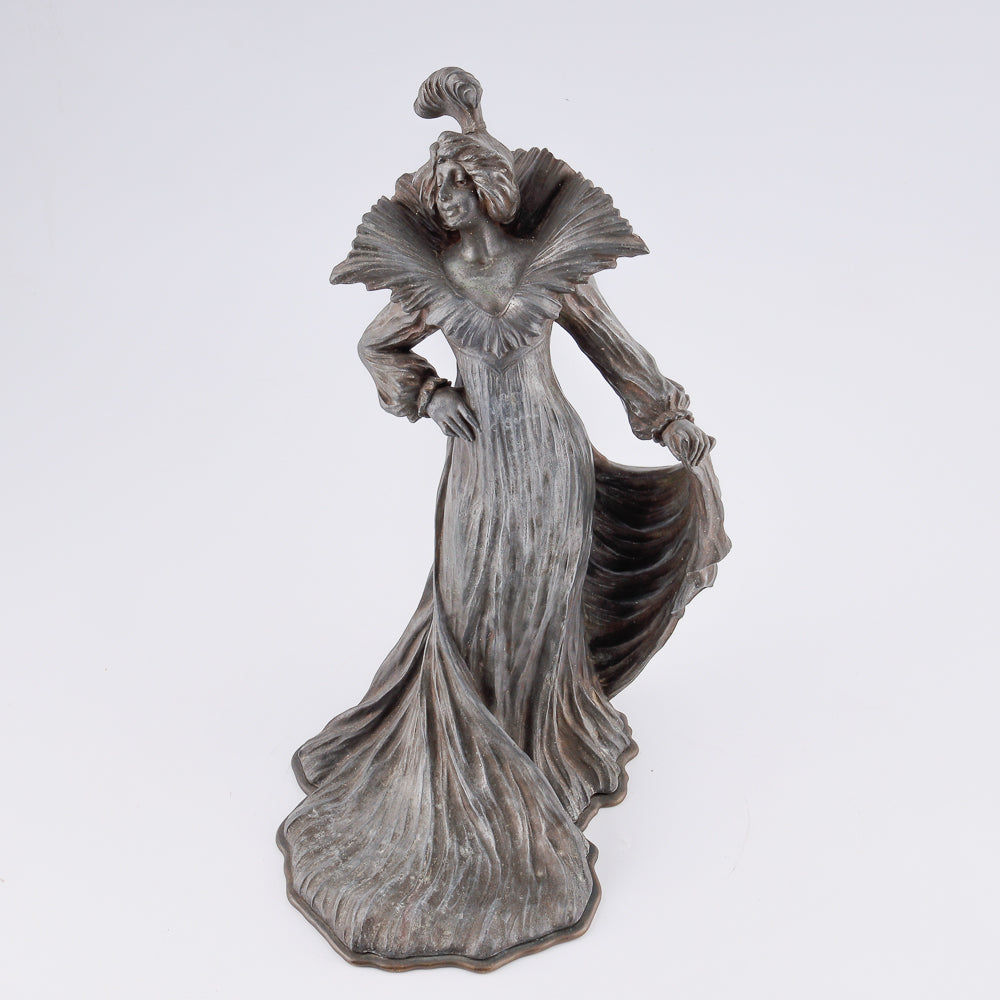 Antique figure of an Art Nouveau dancer