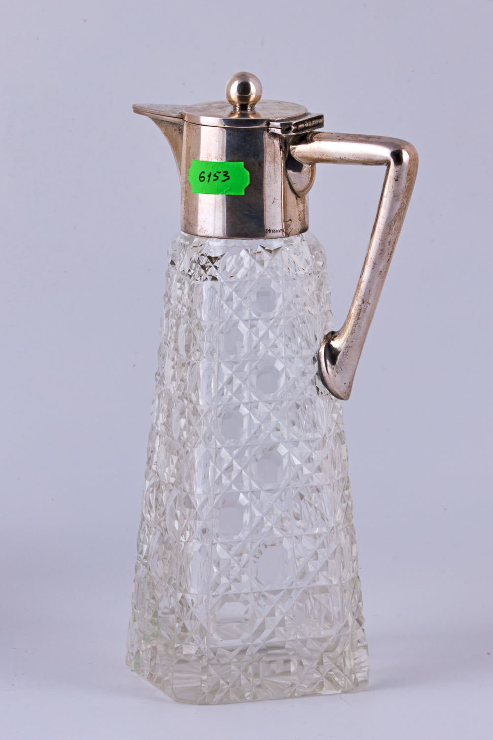 Silver and crystal Carlet Jug Decanter