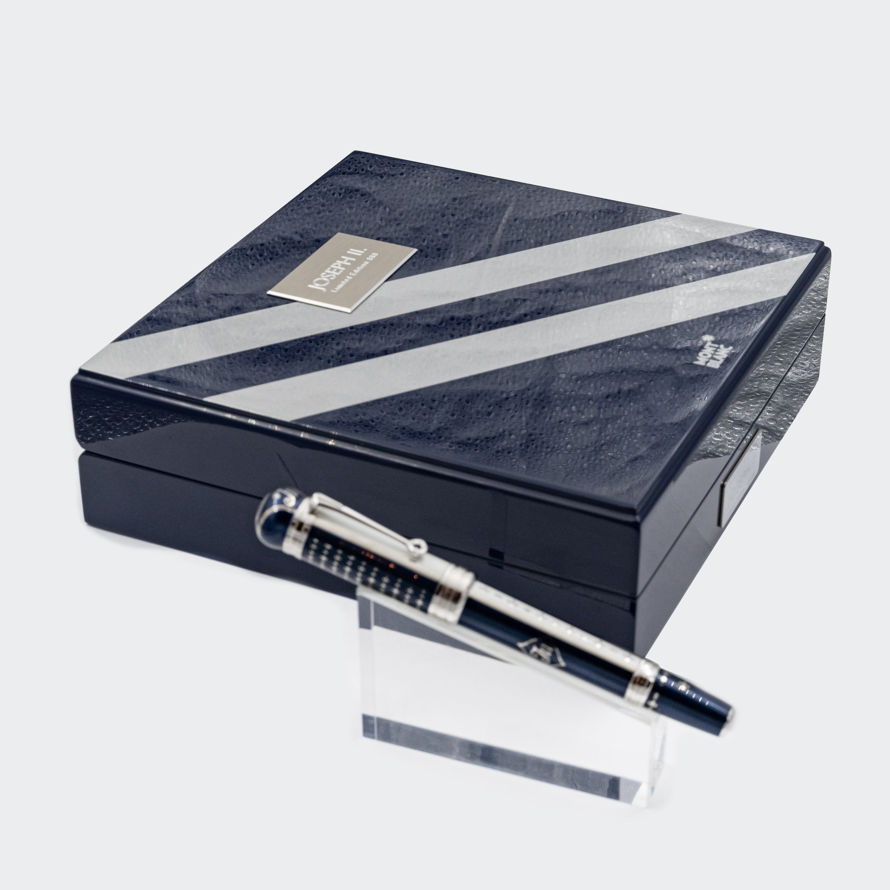 Montblanc Juego completo Patron of Art Edición limitada 888 Pluma estilográfica Joseph II