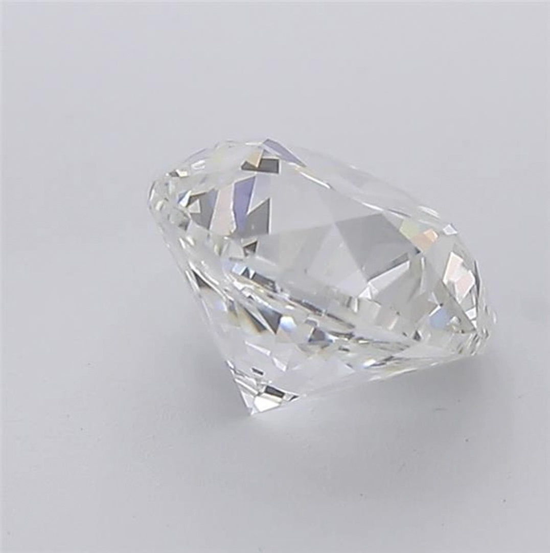 Diamante suelto redondo de talla brillante de claridad VVS2 de 1 ct con certificación GIA de color E