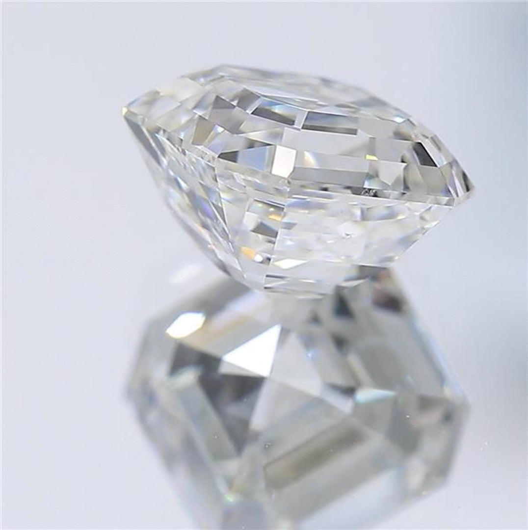 GIA certified 3,01ct S1 clarity Ascher cut loose diamond of G color