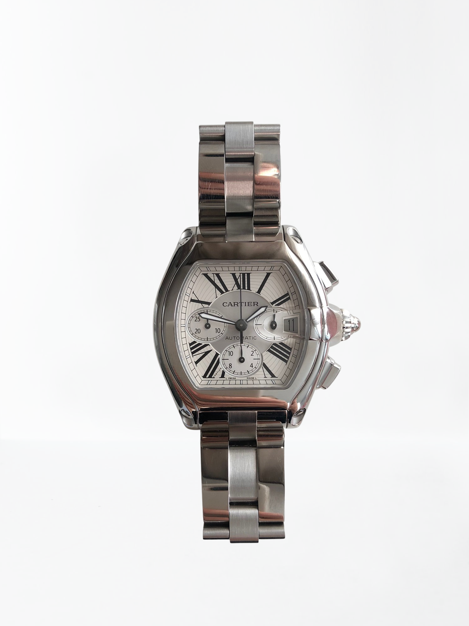 Cartier Roadster Cronógrafo, Juego completo